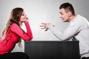 Разговор мужчины и женщины