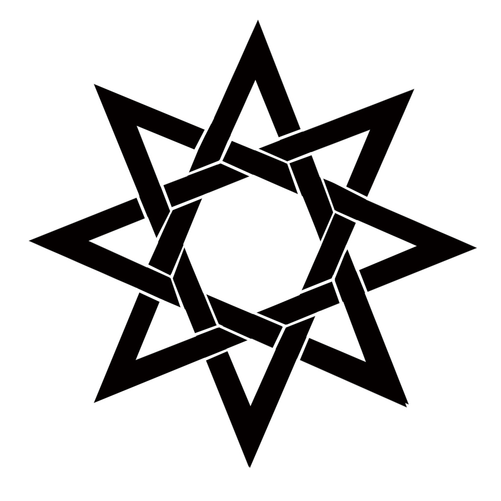 Октаграмма восьмиконечная звезда