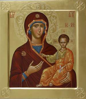 Икона «Одигитрия»  божией матери