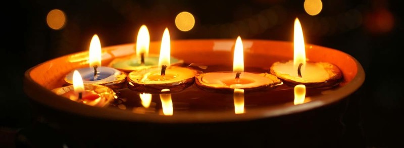Заклинание со свечой и водой
